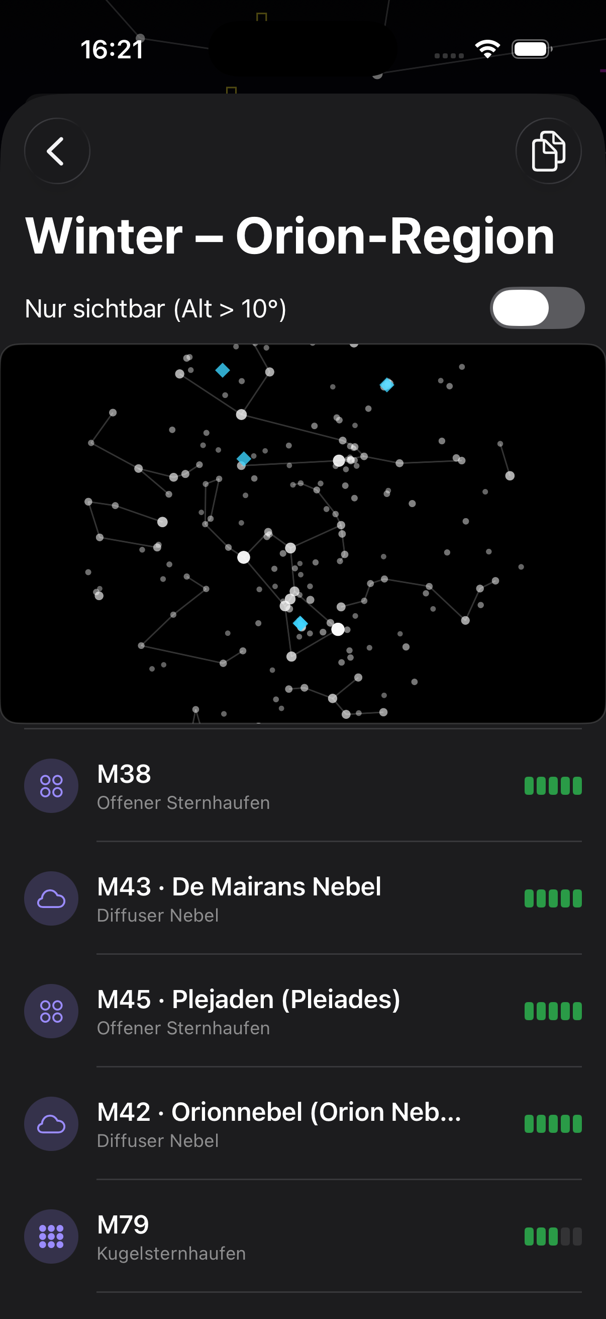 Beobachtungslisten